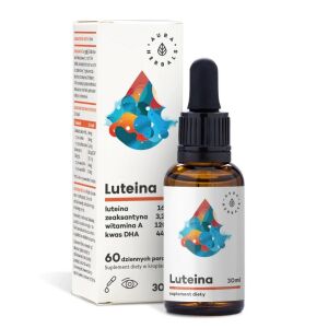 AURA HERBALS Luteiini + A-vitamiini + DHA + Zeaksantiini (30 ml / 1 fl. oz.) – Nuvalia