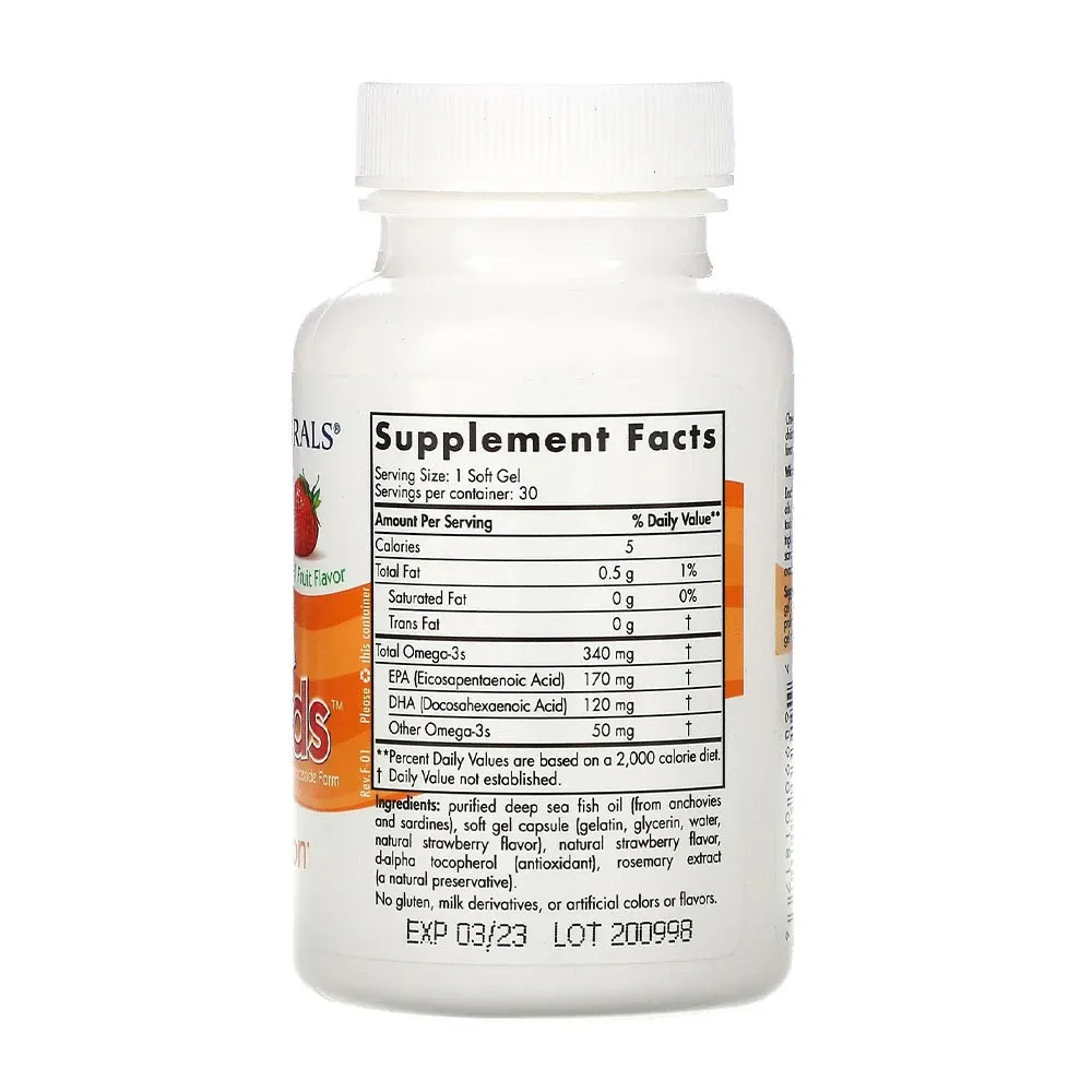 Natural Fruit Flavor - 30 softgels - Nuvalia