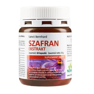 KRAUTERHAUS SANCT BERNHARD Saffron Nerve -kapselit (60 kapselia) – Nuvalia