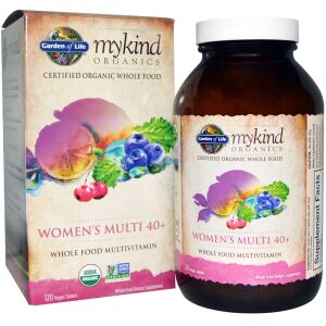 Mykind Women's Multi 40+ – 120 vegaanista tablettia – Nuvalia