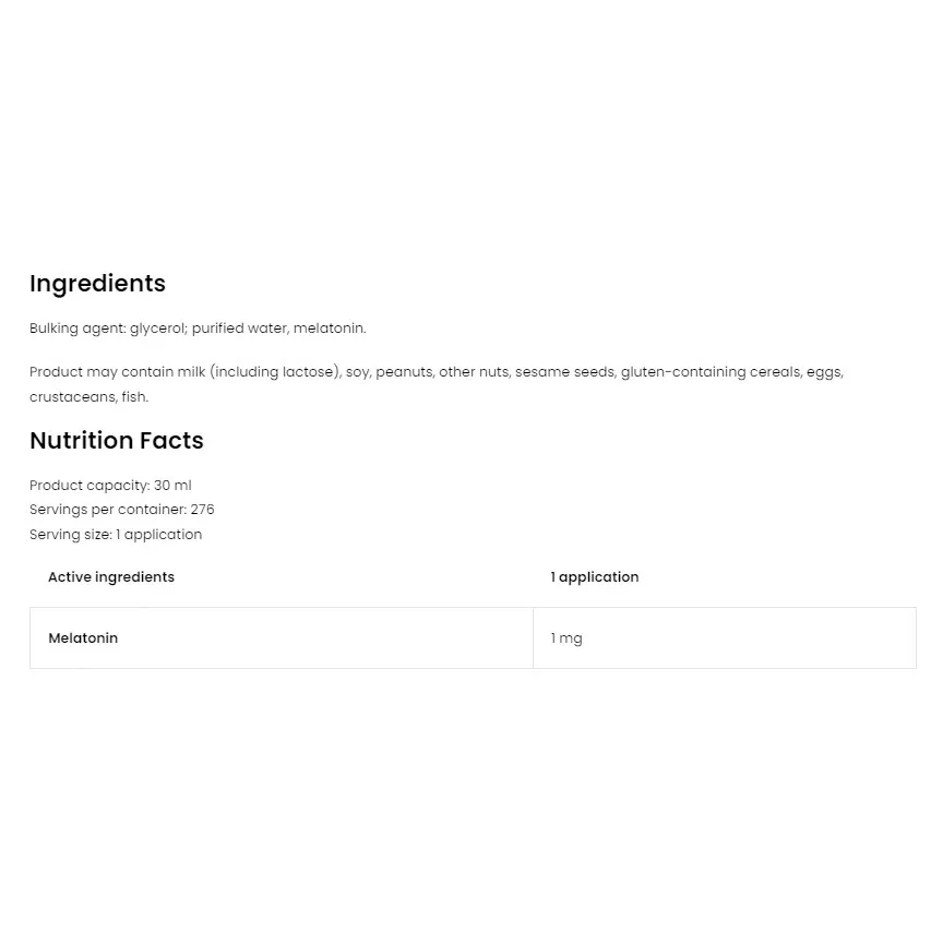 Ostrovit Pharma Melatonin spray (30 ml) – Kuva 4