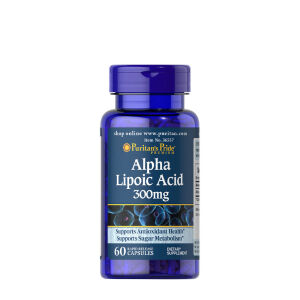 Puritan’s Pride Alfa-lipoiinihappo 300 mg (60 kapselia) – Nuvalia