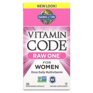 Vitamin Code RAW ONE for Women – 30 vcaps – Nuvalia