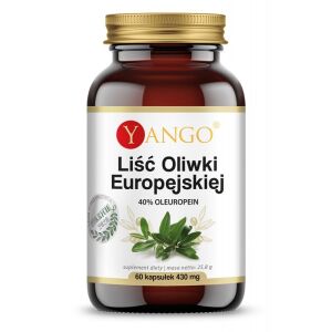 YANGO European Olive Leaf – 40% oleuropeiini (60 kapselia) – Nuvalia