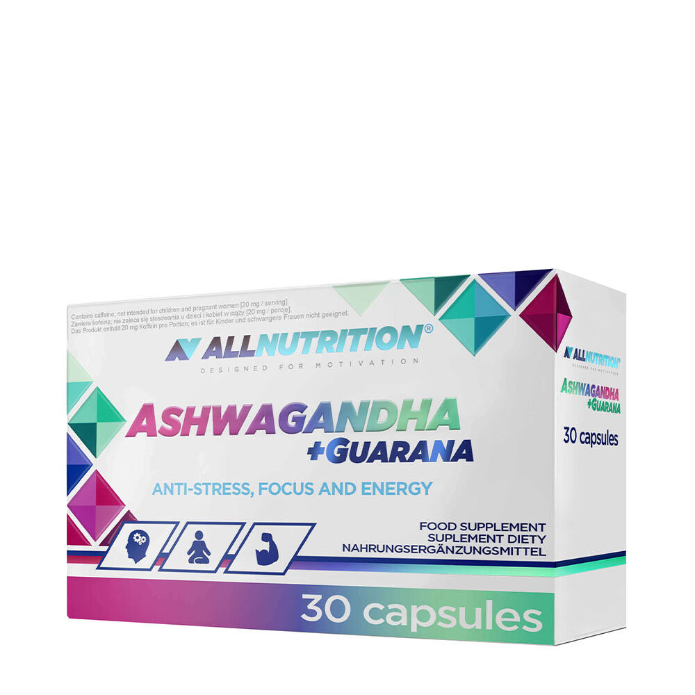 ALLNUTRITION Ashwagandha + Guarana (30 kapselia) – Viking Supplements