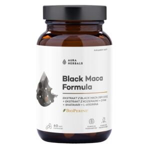 AURA HERBALS Black Maca Formula (60 kapselia) – Viking Supplements