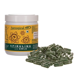 AUROSPIRUL Spirulina ja amla (500 kapselia) - Viking Supplements