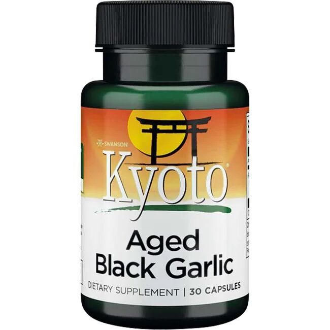 Kypsytetty musta valkosipuli – 30 kapselia – Viking Supplements