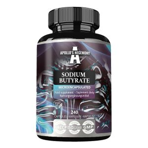 Apollo's Hegemony – mikrokapseloitu natriumbutyraatti – 240 vcaps – Viking Supplements