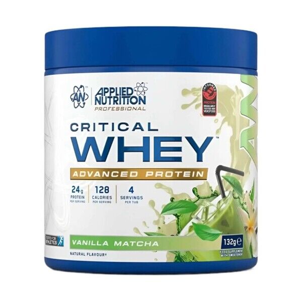 Applied Nutrition Critical Whey, Vanilje-Matcha 132 g (4 portioner)