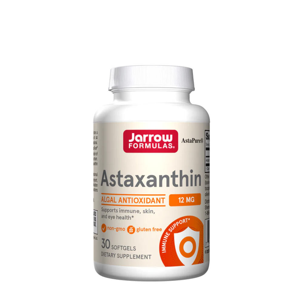 Astaxanthin 12 mg bløde kapsler Jarrow Formulas 30 bløde kapsler