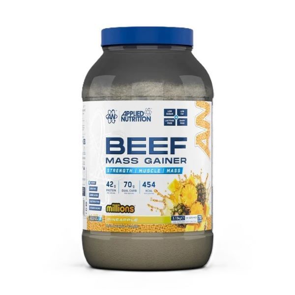 Applied Nutrition - Beef Mass Gainer, Millions Pineapple - 3130g