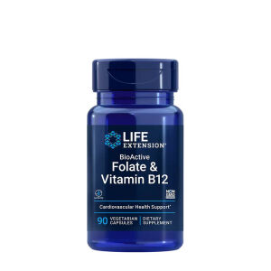 Bioaktiivinen foolihappo ja B12-vitamiini – 90 vcaps – Viking Supplements