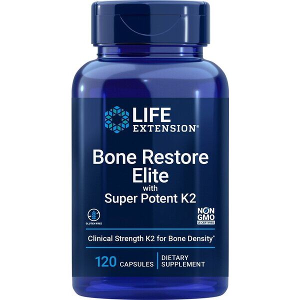 Bone Restore Elite ja erittäin tehokas K2 - 120 kapselia - Viking Supplements