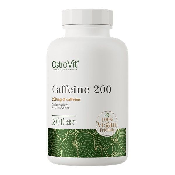 OstroVit - Caffeine 200, 200mg - 200 tablets