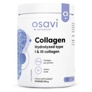 Kollageenipeptidit – hydrolysoituja tyyppejä 1 ja 3 – 300 g – Viking Supplements