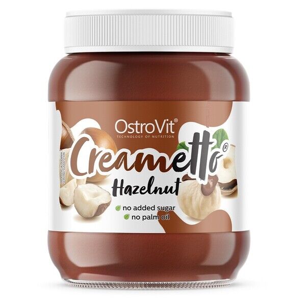 Ostrovit - Creametto hasselnød + 350 g
