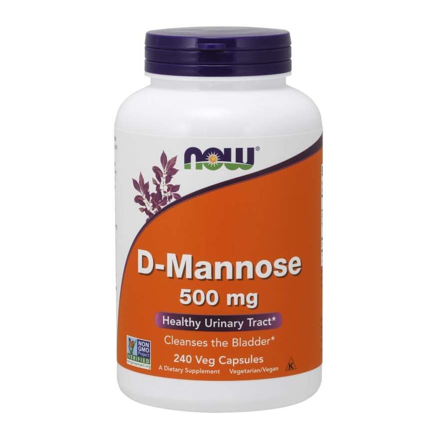 D-Mannose, 500 mg - 240 vegetabilske kapsler