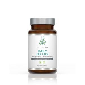 Daily D3 + K2 – 60 vegaanista tablettia – Viking Supplements