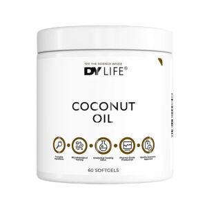 Dorian Yates – DY LIFE -kookosöljy – 60 pehmeää kapselia – Viking Supplements