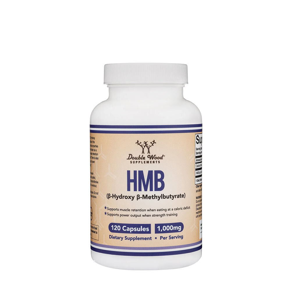 Double Wood HMB-ravintolisä (120 kapselia) – Viking Supplements