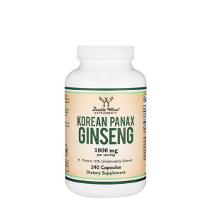 Double Wood -lisäravinteet: korealainen Panax-ginseng (240 kapselia) – Viking Supplements