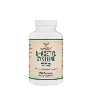 Double Wood -ravintolisä: N-asetyylikysteiini (NAC) (210 kapselia) – Viking Supplements