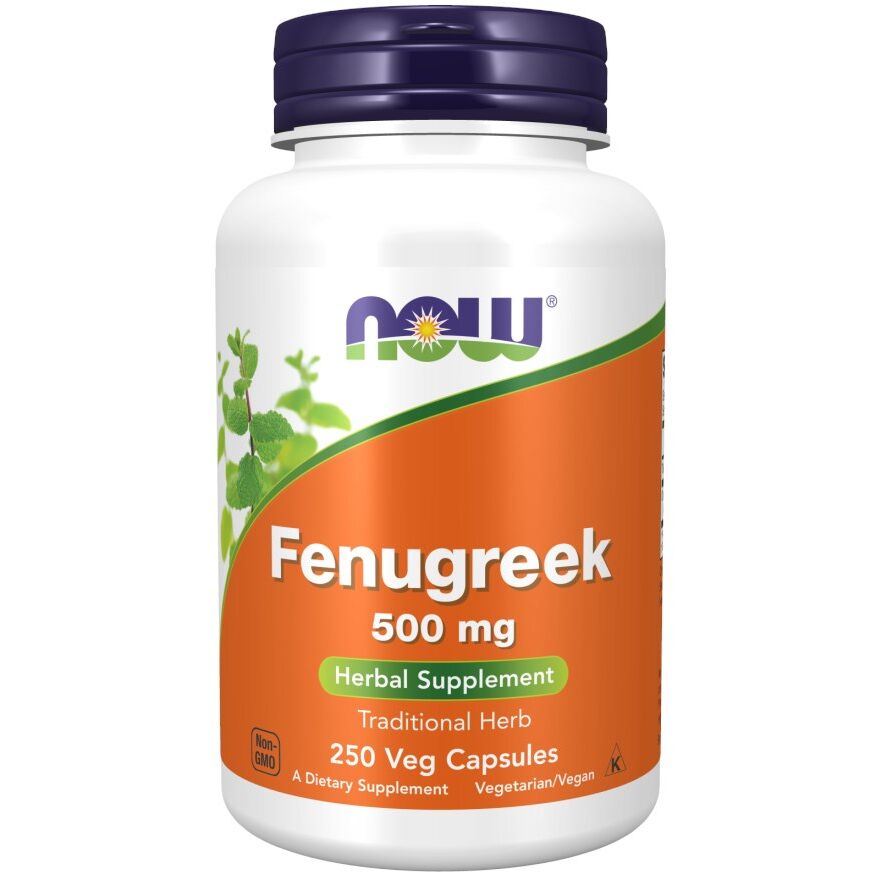 NOW Foods - Fenugreek, 500mg - 250 vcaps