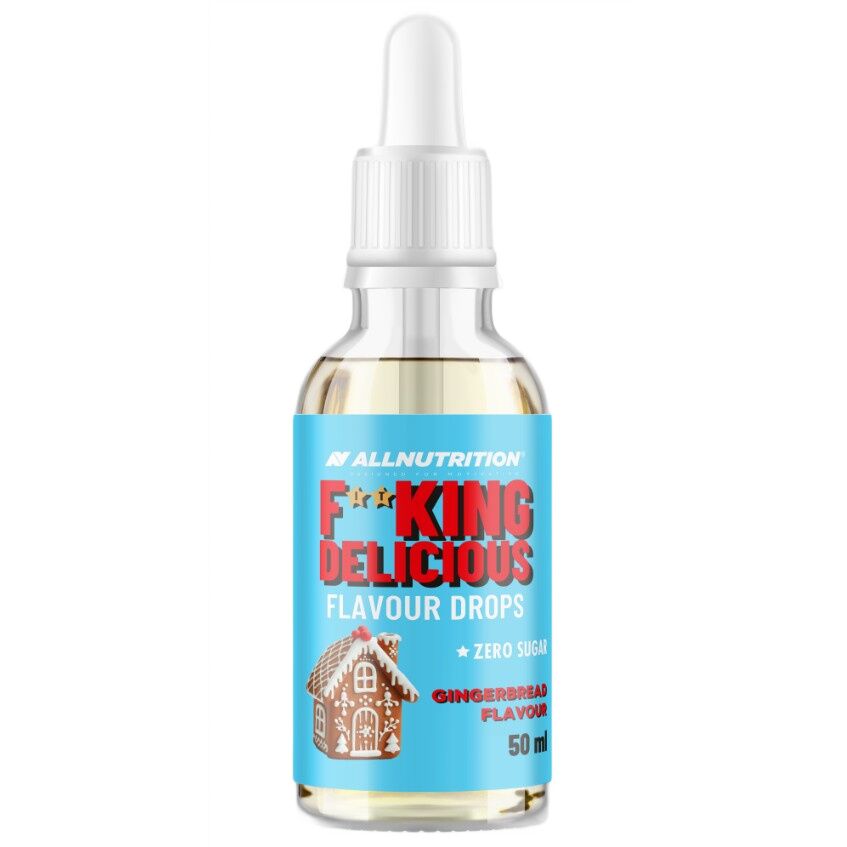 Allnutrition Fitking Drops med lækker smag, peberkage 50 ml