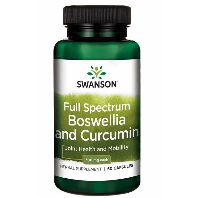 Täysspektrinen boswellia ja kurkumiini