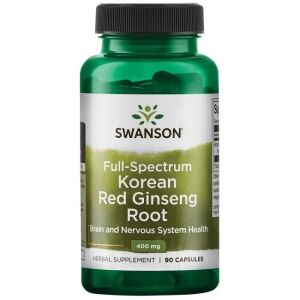 Korealainen punainen ginseng-juuri, täysi spektri