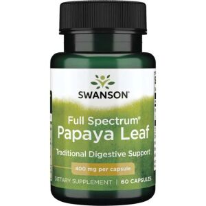 Täysspektrinen papaijalehti