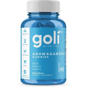 GOLI NUTRITION Ashwagandha KSM-66 -kumikarkit (60 kpl) – Viking Supplements