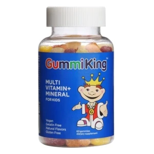 GUMMIKING Lasten monivitamiini- ja kivennäisainevalmiste (60 purukumia) - Viking Supplements
