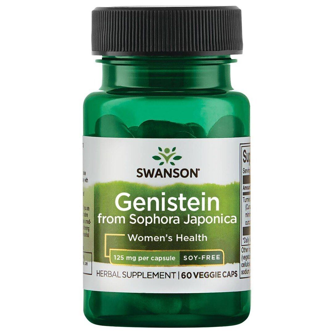 Genistein fra Sophora Japonica, 125 mg - 60 vegetabilske kapsler