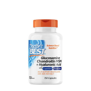 Glukosamiini, kondroitiini, MSM + hyaluronihappo – 150 kapselia – Viking Supplements
