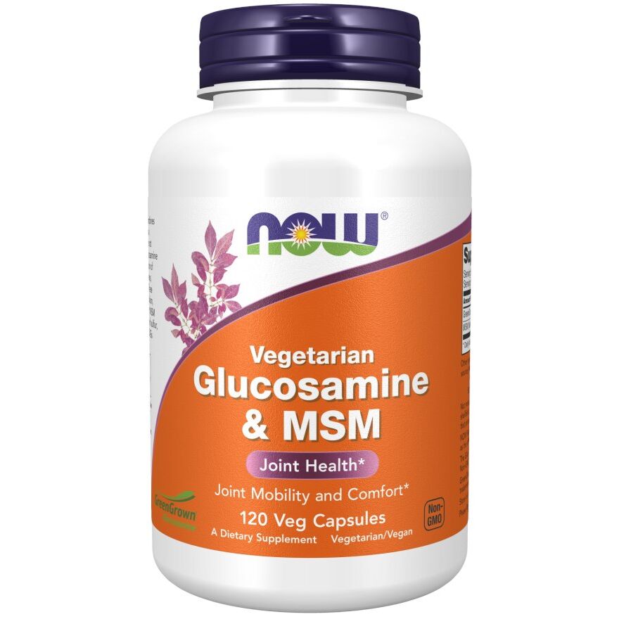 Glukosamiini ja MSM, kasvissyöjille sopiva – 120 vcaps – Viking Supplements