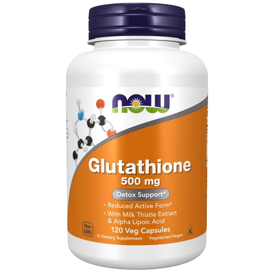 NOW Foods - Glutathione, 500mg - 120 vcaps