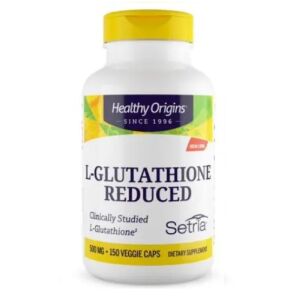 HEALTHY ORIGINS L-glutathione reduced (150 caps) - Viking Supplements