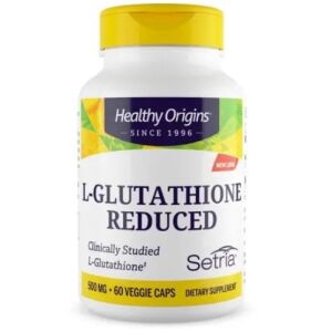 HEALTHY ORIGINS L-glutathione reduced (60 caps) - Viking Supplements