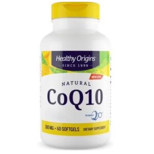 HEALTHY ORIGINS Natural CoQ10 (60 caps) - Nuvalia