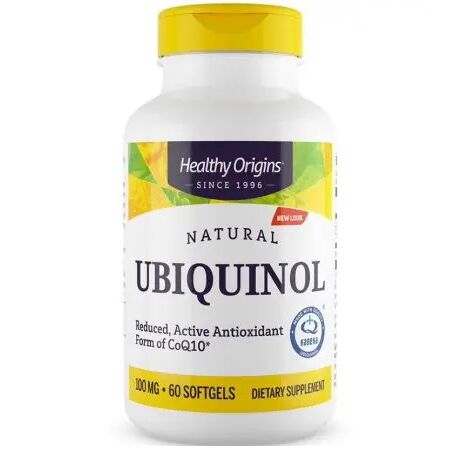 Healthy Origins - Naturlig Ubiquinol 100 mg, 60 kapsler