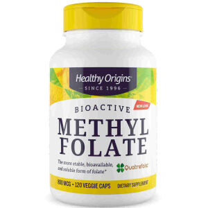 Healthy Origins Metyylifolaatti 800 mcg, 120 kapselia – Viking Supplements