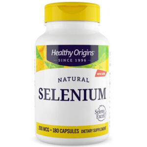 Healthy Origins Seleno Excell -seleeni 200 mcg, 180 kapselia – Viking Supplements