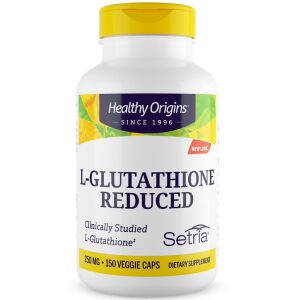 Healthy Origins Setria reduced L-glutathione 250mg 150 capsules - Nuvalia