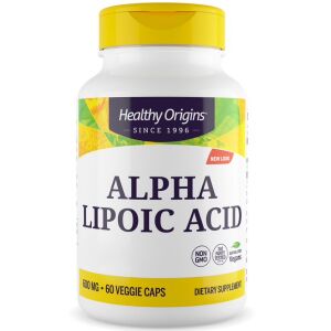 Healthy Origins alpha-lipoic acid depot 600mg 60 capsules - Nuvalia