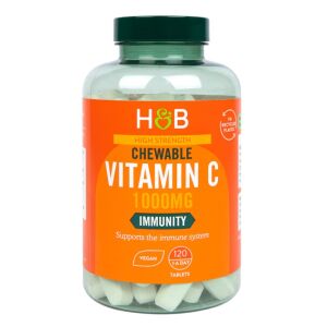 Erittäin vahva purutabletti, C-vitamiinia