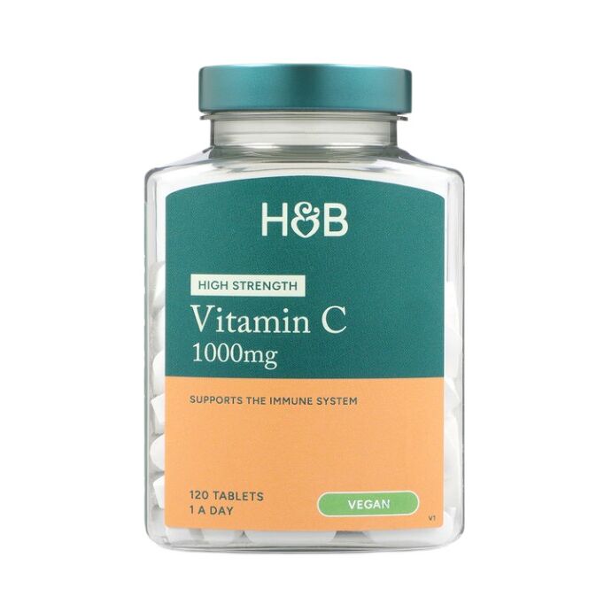 High Strength Vitamin C, 1000mg 120 tablets