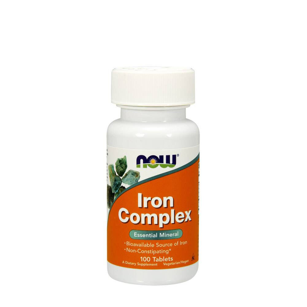 NOW Foods - Iron Complex - 100 tablets