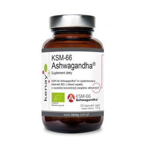 KENAY Ashwagandha KSM-66 (60 kapselia) – Viking Supplements